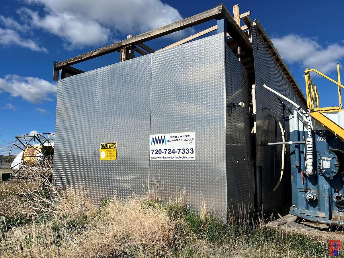 Used DUAL FRAC TANK WATER TREATMENT SYSTEM