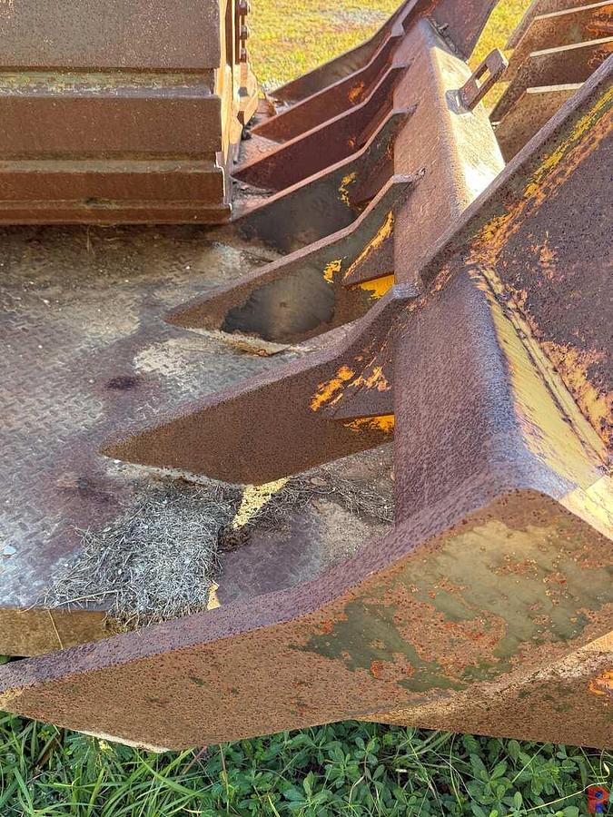 Used 96” X (7) 1-1/2” RIPPER ROOT RAKE