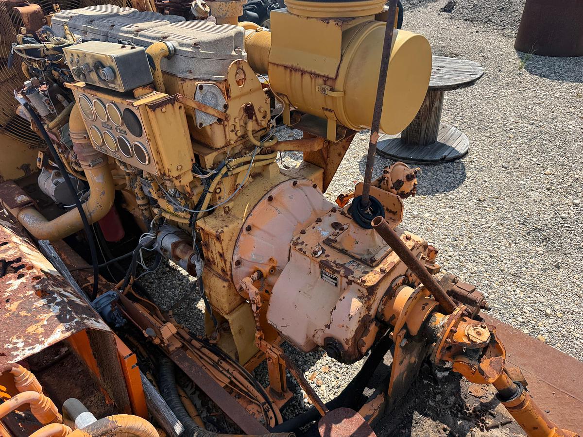 Used CATERPILLAR C15 POWER UNIT W/ FULLER T905 TRANS, SKIDDED