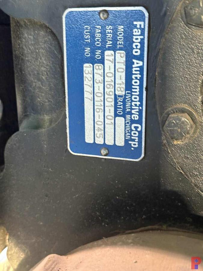 Used FABCO MODEL PTO-18 GEAR BOX TRANSFER CASE