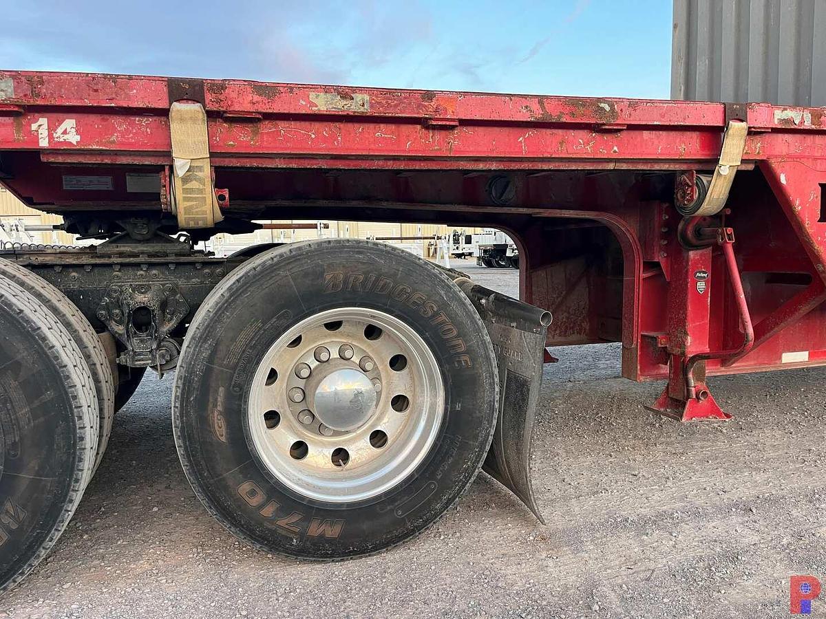 Used 2014 BLACKSTONE  53’ TRI-AXLE OILFIELD STEP DECK TRAILER W/ RTB