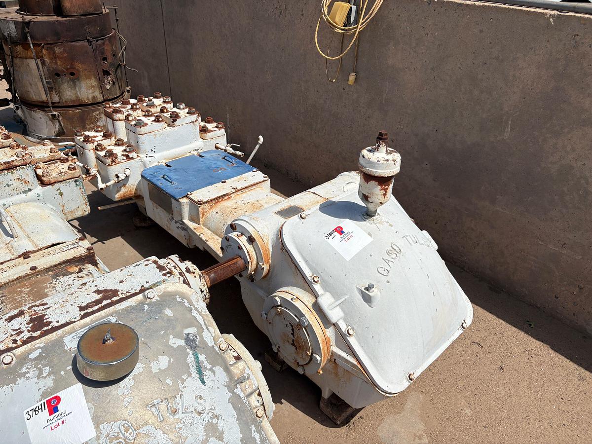 Used Gaso 1500 series 2-1/2 — 5x10 duplex pump