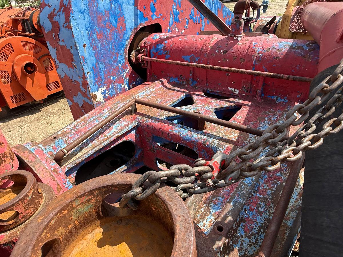 Used OILWELL 7-1/4”x14” DUPLEX MUD PUMP P/B CAT D353