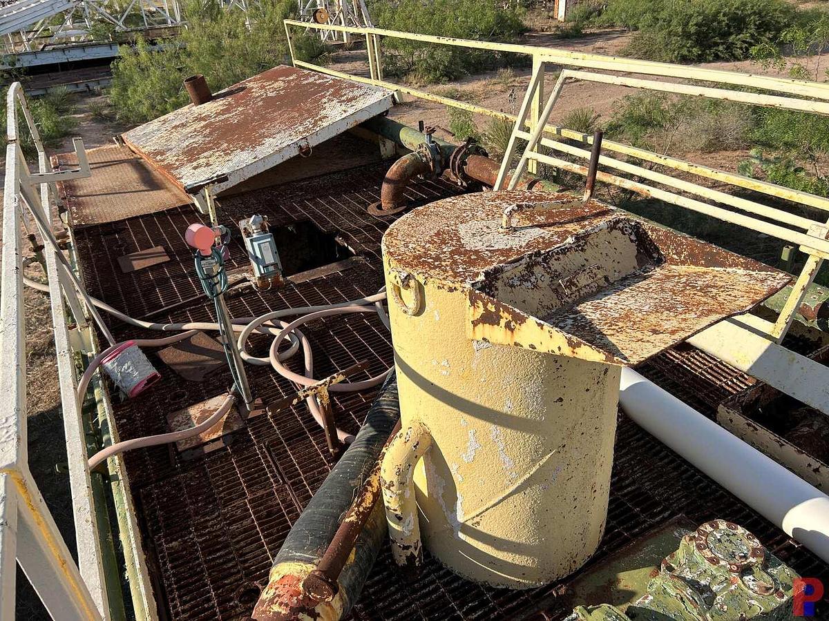 Used 52’ X 12’ X 5’ 515 BBL SUCTION PIT TANK