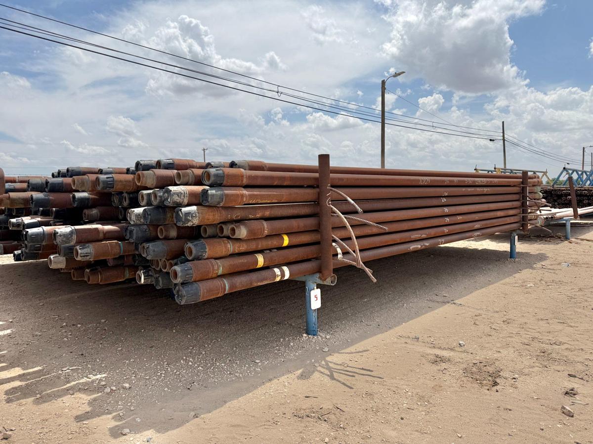 Used (52x$) Jts. Of 5” G-105 R2 Drill Pipe