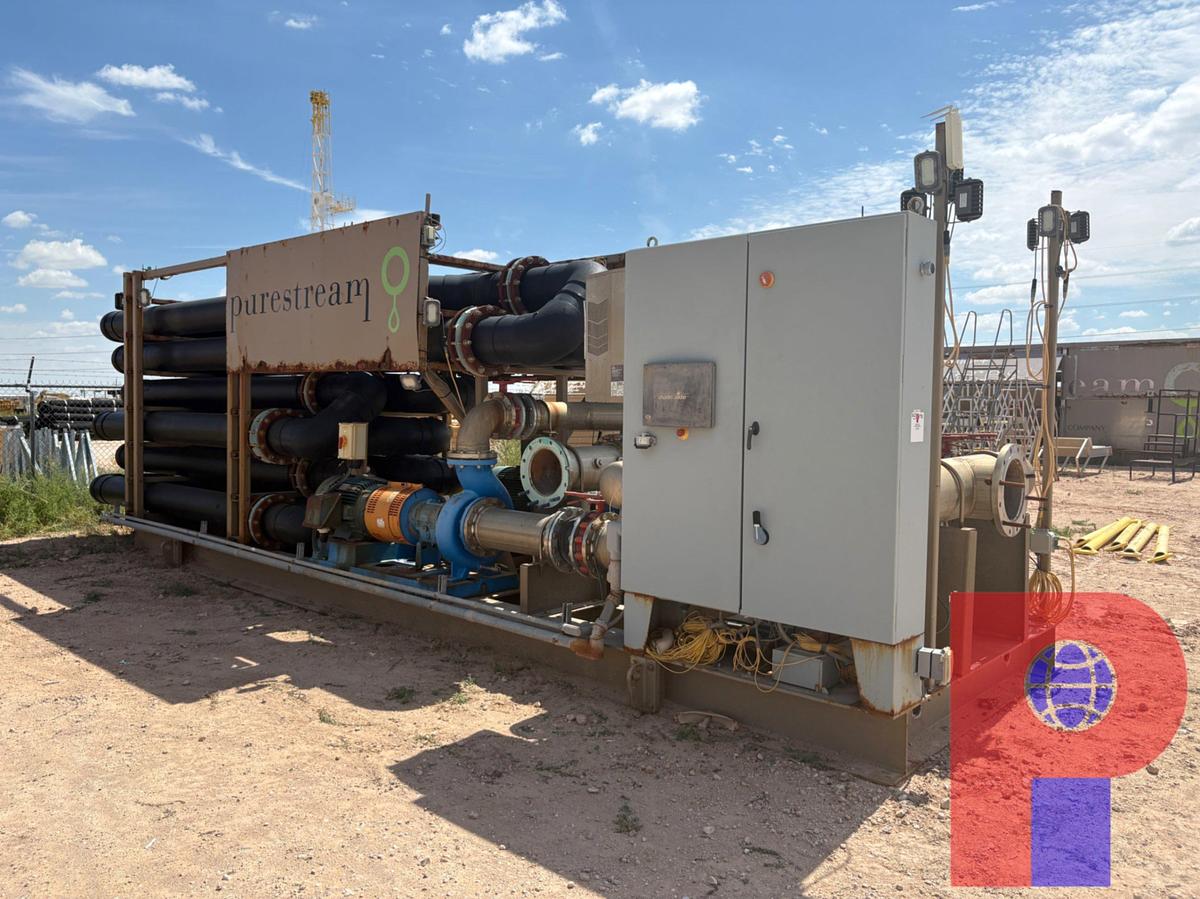 Used WATER TREATMENT FLOC SKID