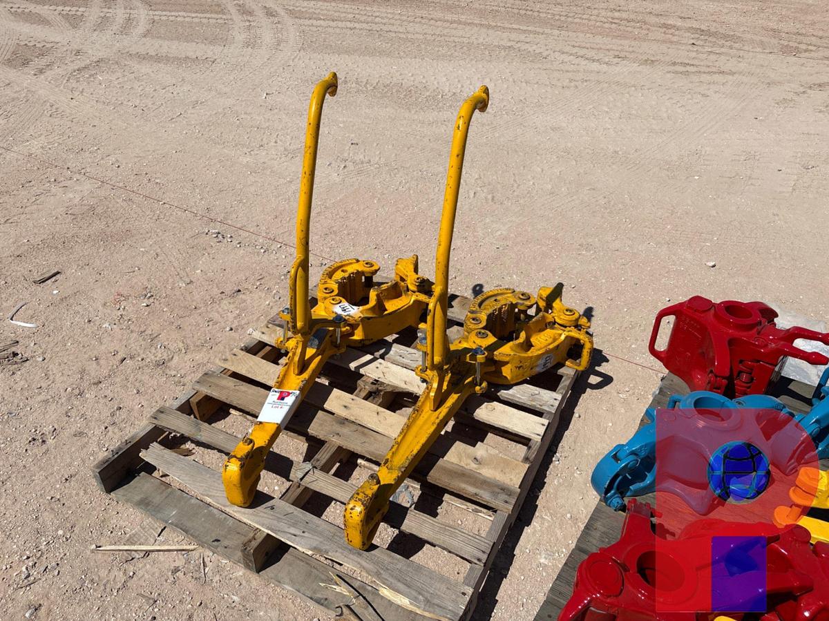 Used (2) WEB WILSON TYPE C MANUAL TONGS