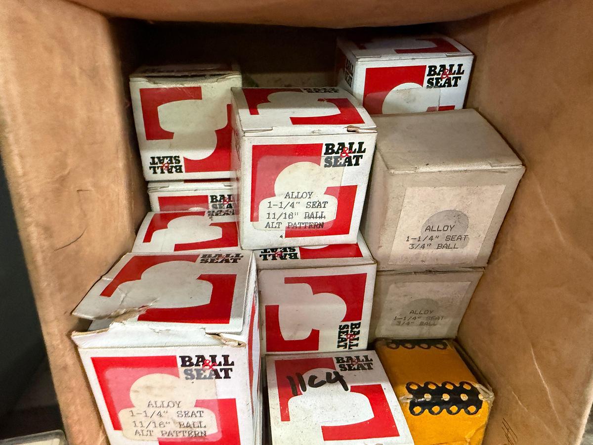 Used (20+) 1-1/4” BALL & SEAT FOR DOWNHOLE PUMP