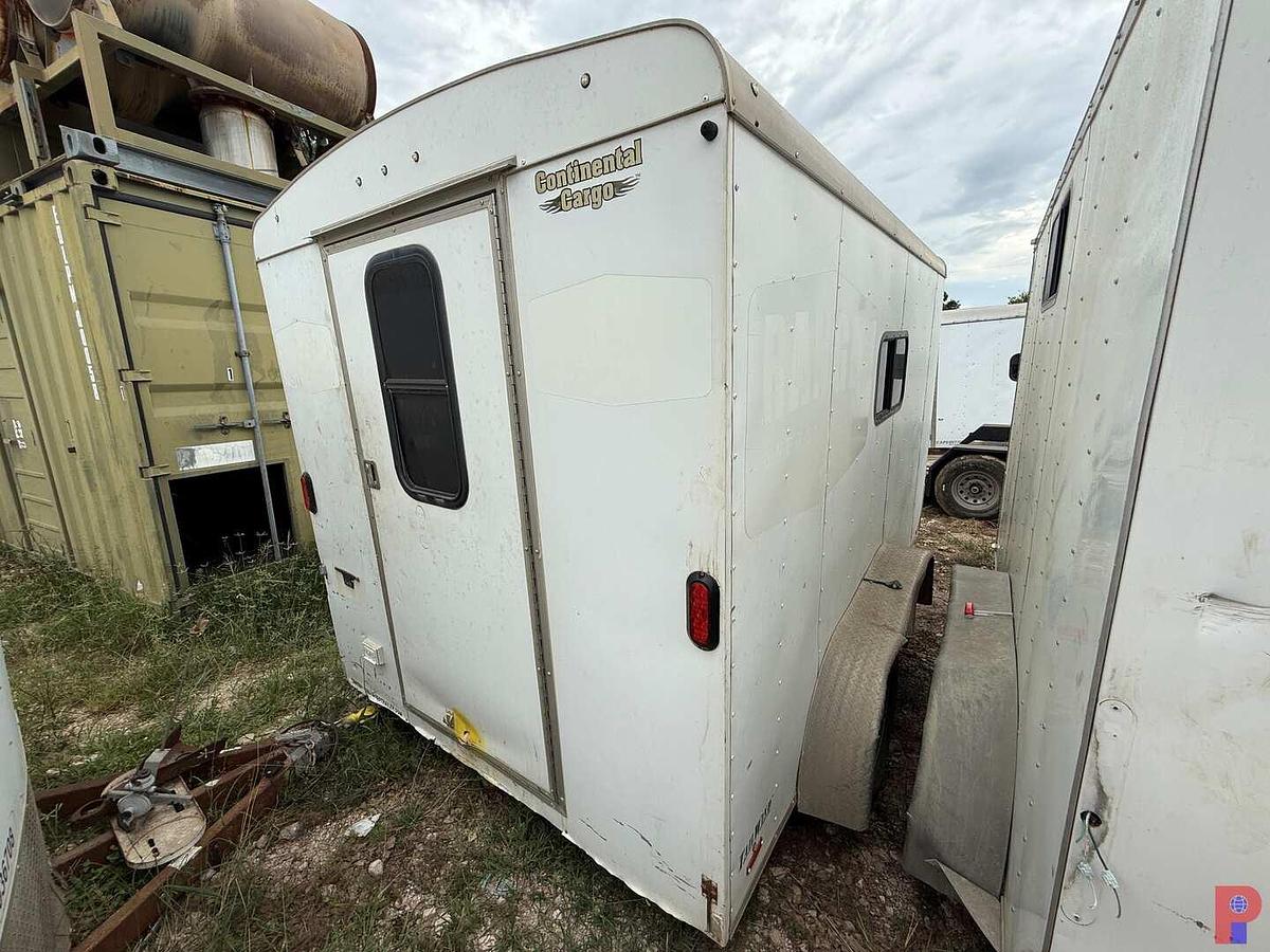 Used 2015 FOREST RIVER 12’ T/A BUMPER PULL CREW / DOGHOUSE TRAILER