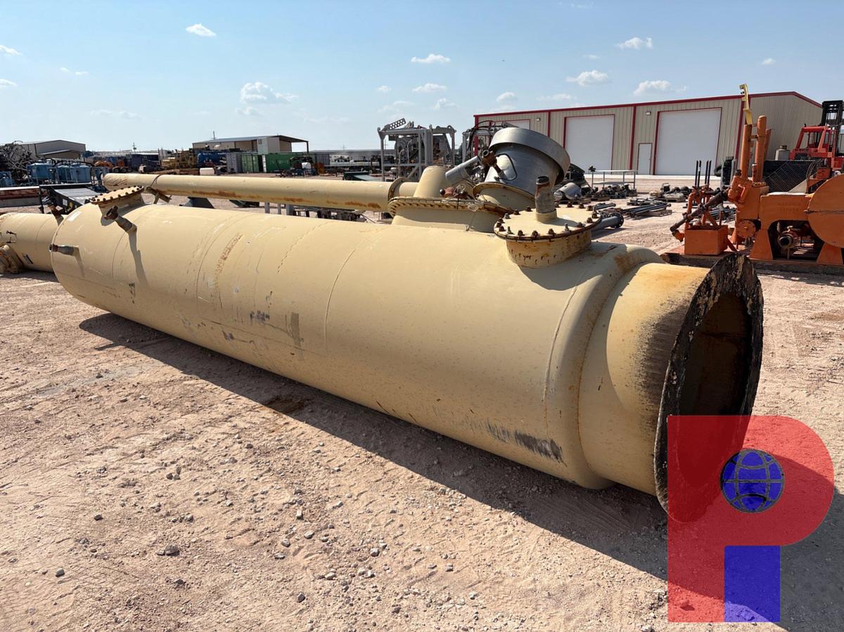 Used ENERTECH IND. 20’ X 4’ 75PSI VERTICAL HEATER TREATED
