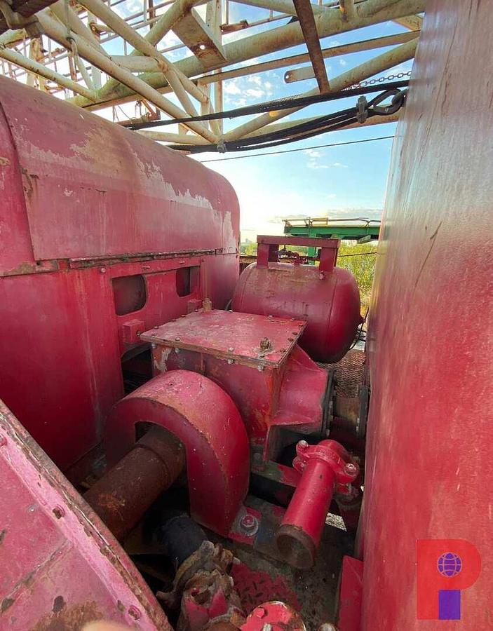 Used Franks 1287-160 DD 5 AXLE WELL SERVICE RIG