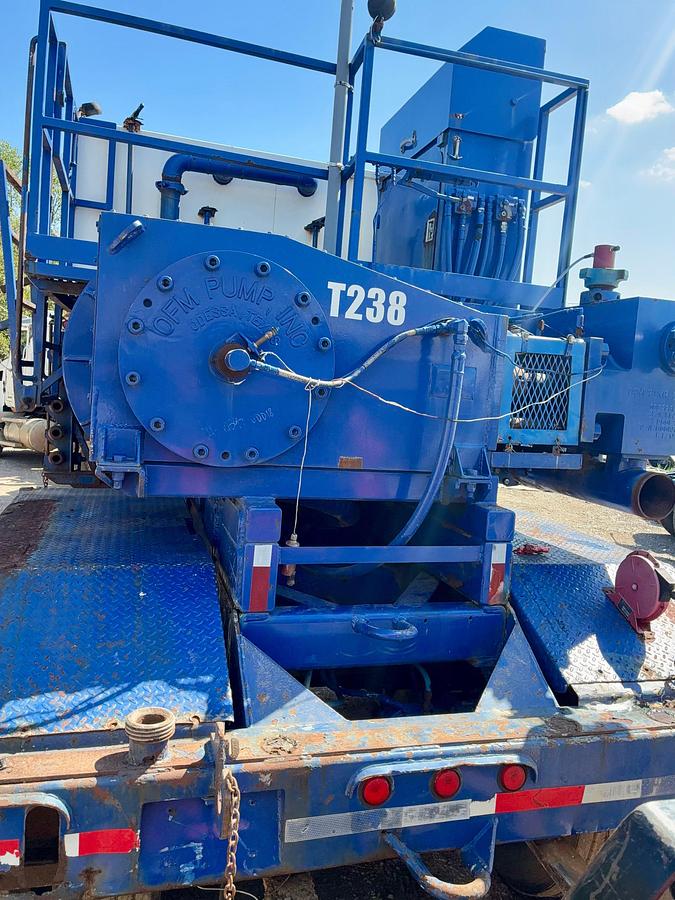 Used 1982 NABO OFM 600 PUMP TRAILER