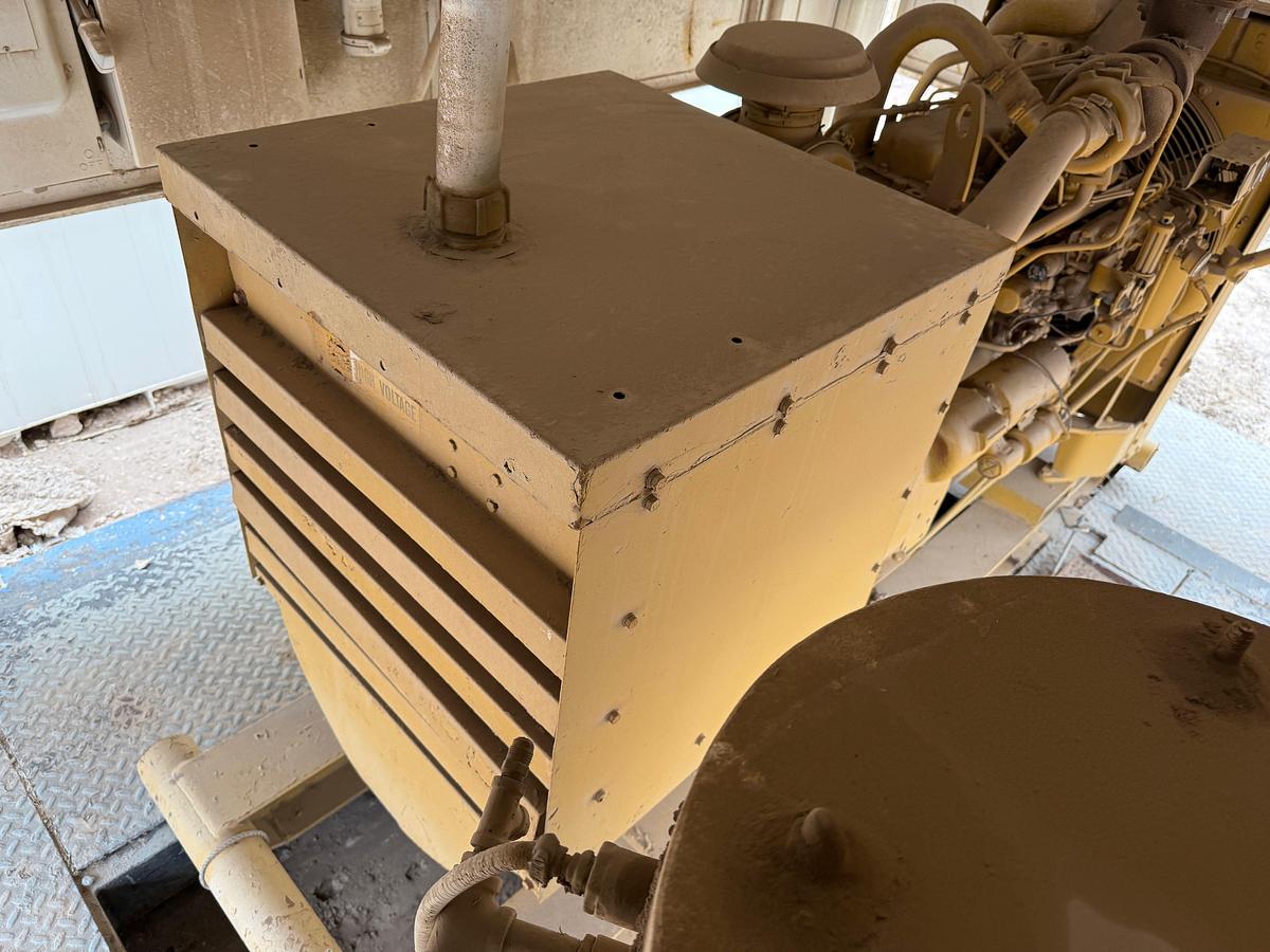 Used CATERPILLAR 3304DI DIESEL GENERATOR HOUSE, SKIDDED