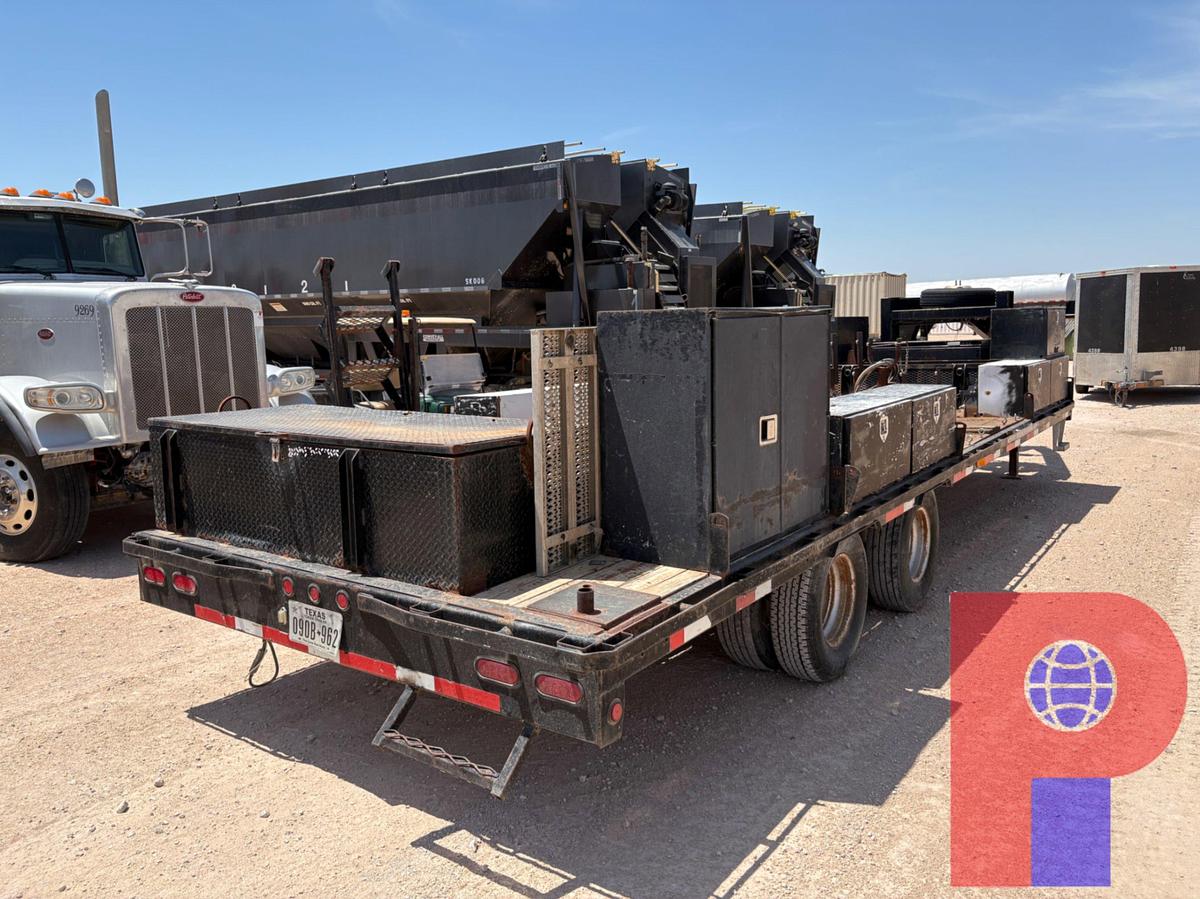 Used 2012 BIG TEX 26’ X 102” T/A GOOSENECK TOOL TRANSPORT TRAILER