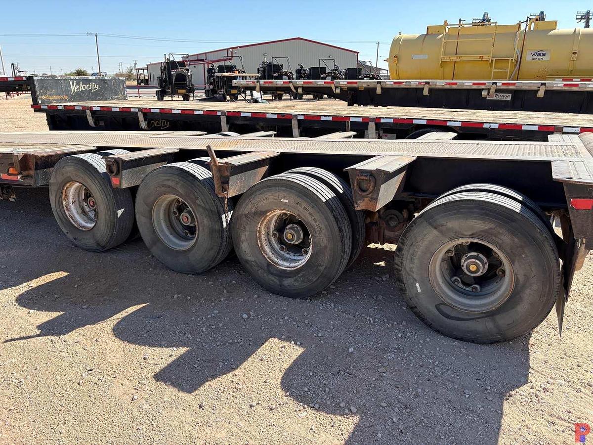 Used 1984 SHOPBUILT 4-AXLE 48’ X 8’ DROP DECK TRAILER