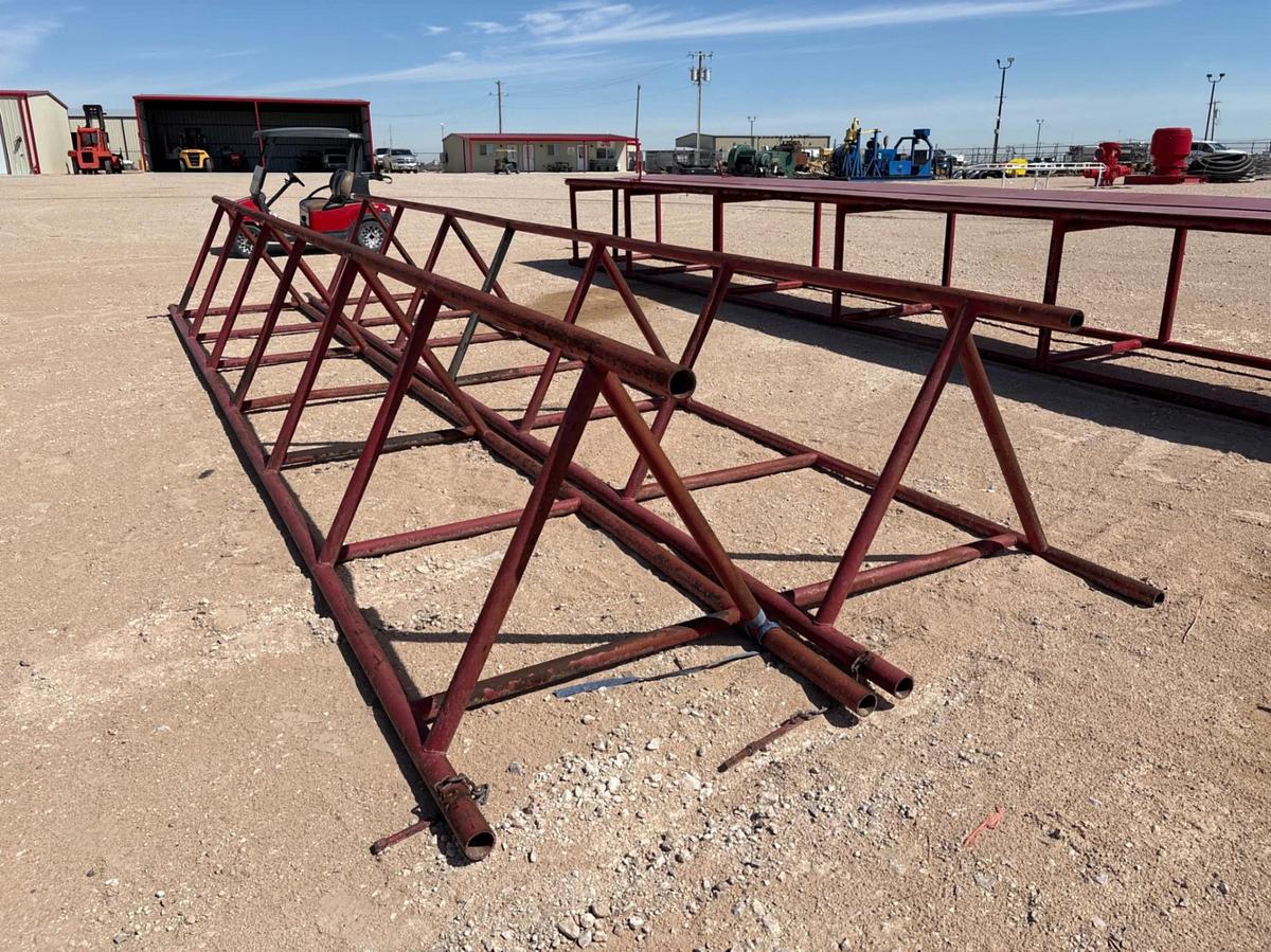 Used (2 x $) 28’ x 42” triangle pipe racks