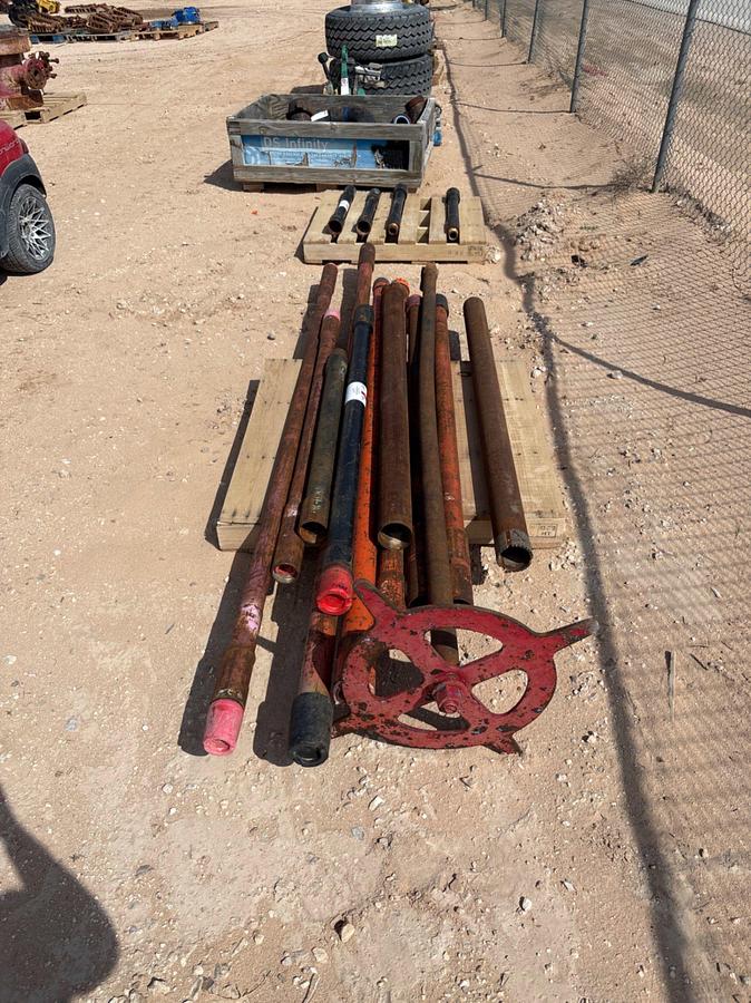 Used (8) assorted 2-3/8” & 2-7/8” tubing extensions & (2) 3-7/8” & 4-1/8” WP shoes