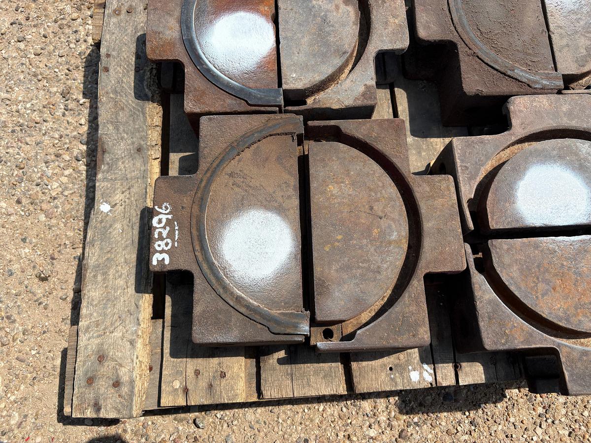 Used Set of (2) 9-1/2”W blind bop rams