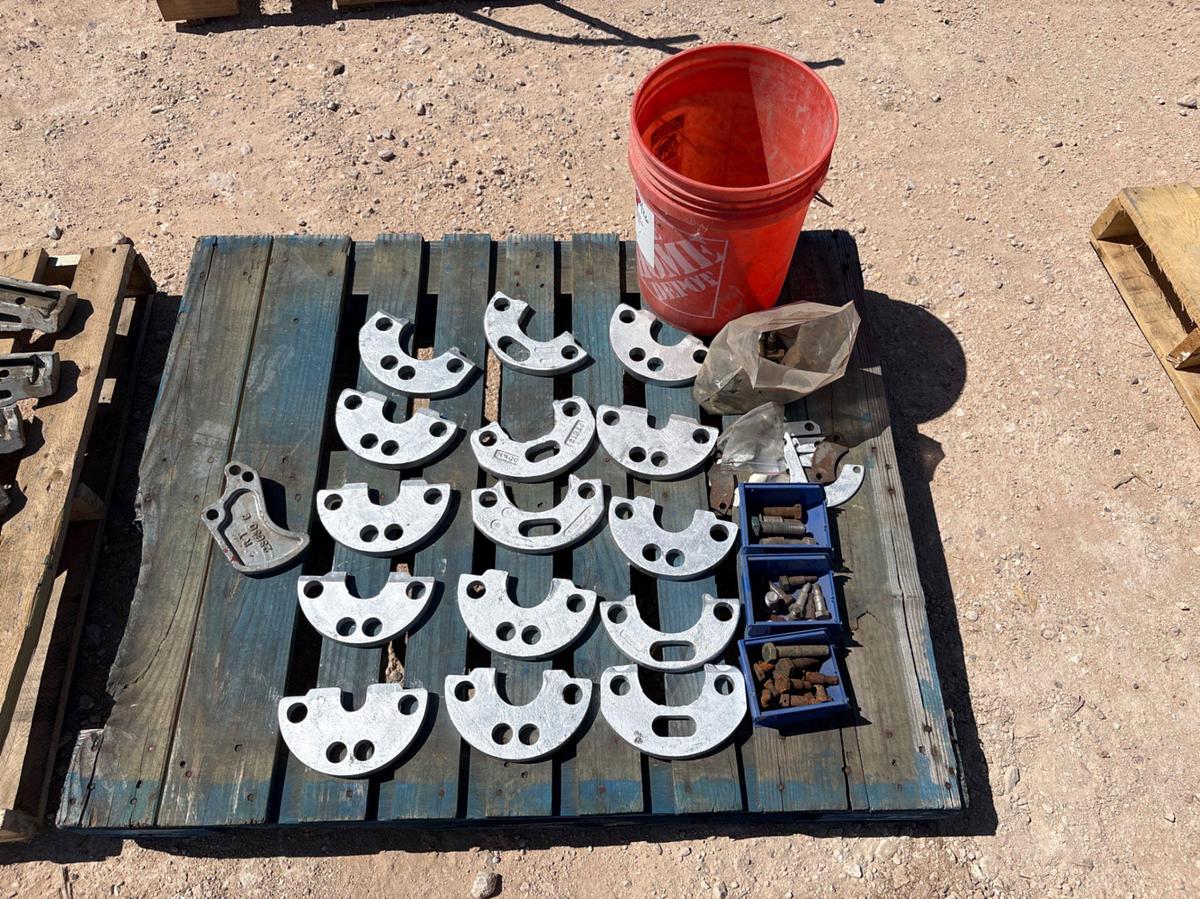 Used (3 pallets) of assorted YT, HYT, YC & HYC SLIP TYPE ELEVATOR PARTS