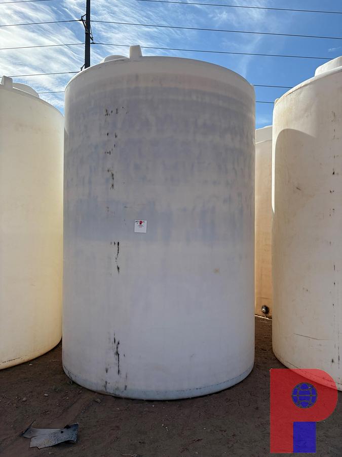 Used (2) 5,000 GALLON POLY TANKS