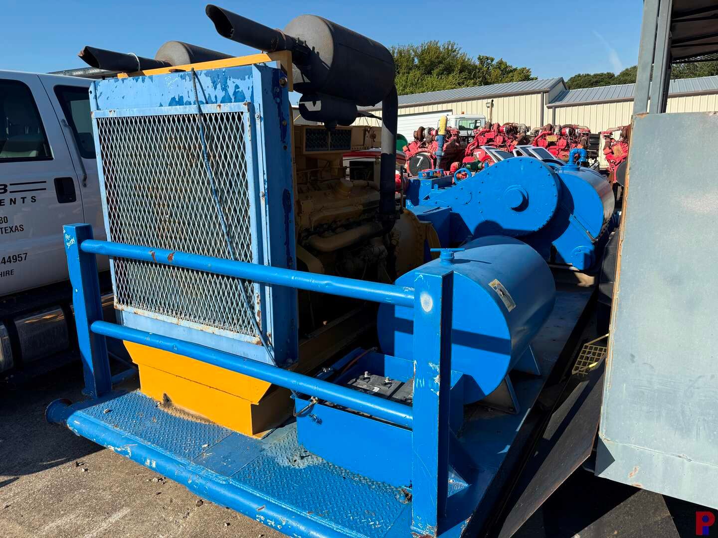 Used GARDNER DENVER PAH TRIPLEX WELL SERVICE PUMP P/B DETROIT 12V71 ALLISON TRANS.