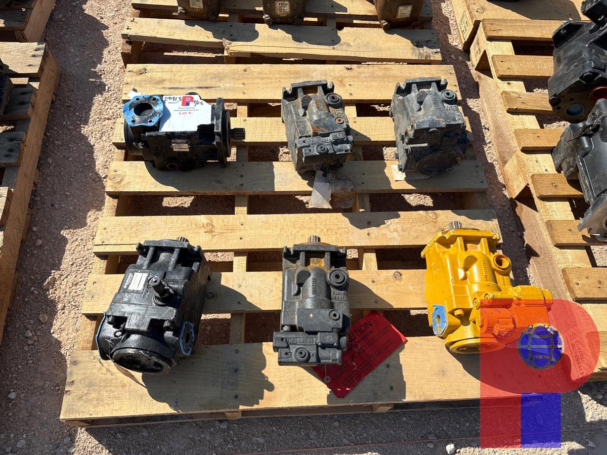 Used (6) UNUSED SUNSOURCE HYDRAULIC MOTORS