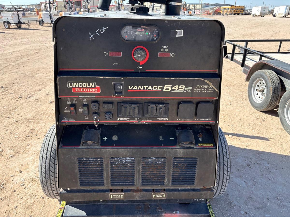 Used Lincoln Electric Vantage 549 Welding Machine