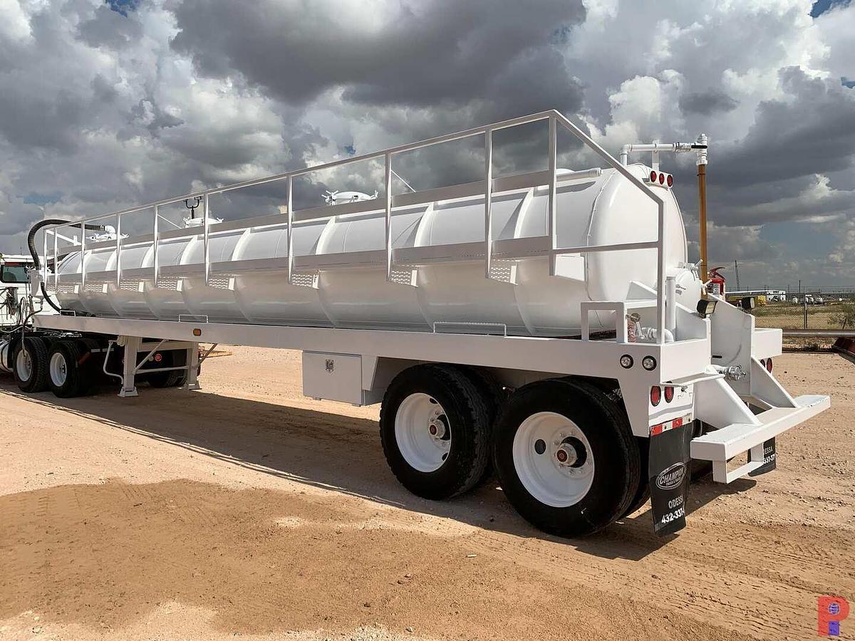 Used 2012 TROXELL 130 BBL T/A VACUUM TRAILER