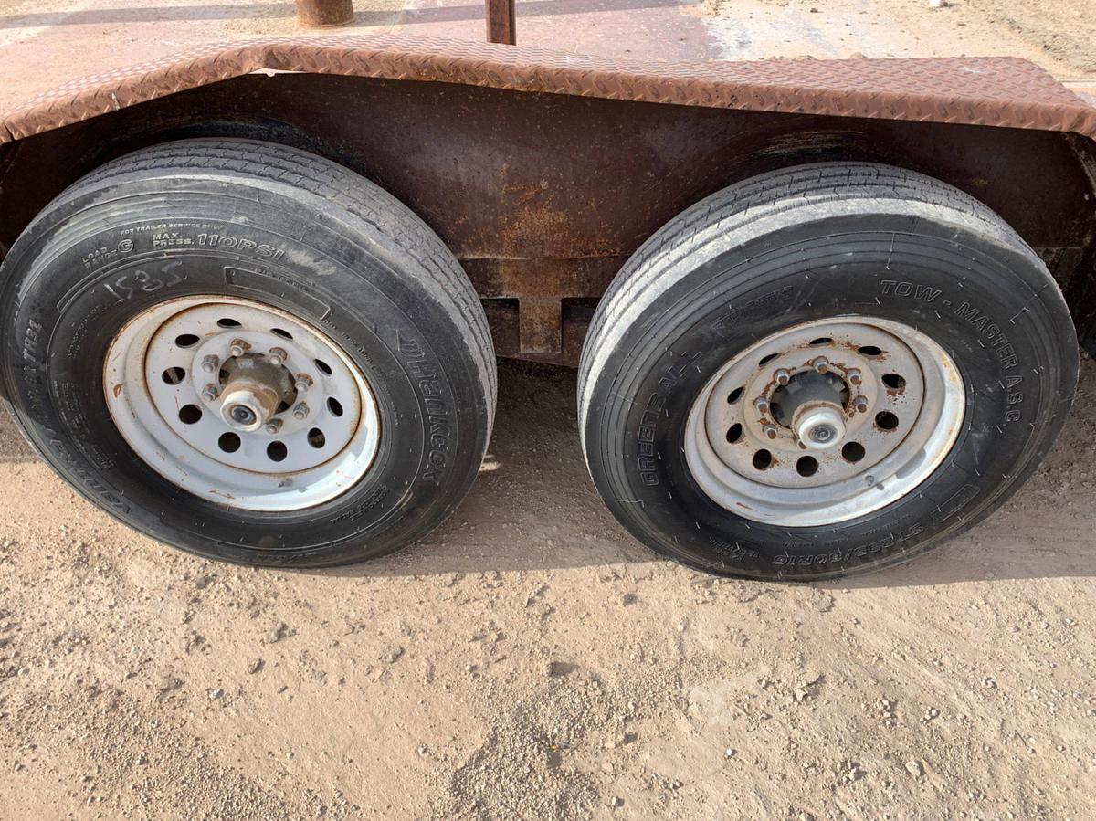 Used 2017 Lamar Gooseneck Flatdeck w/ Double BOP Stumps