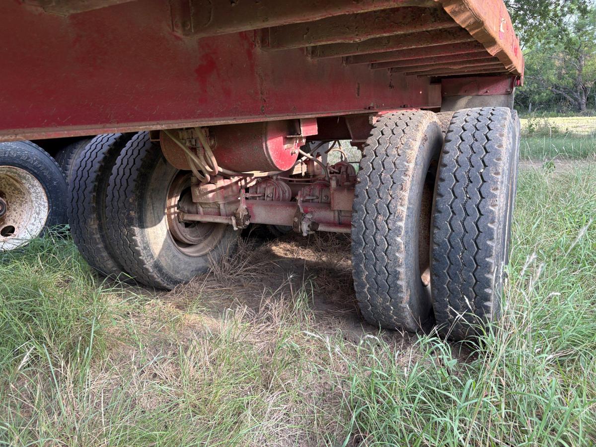 Used 45’ x 92” T/A oilfield float trailer