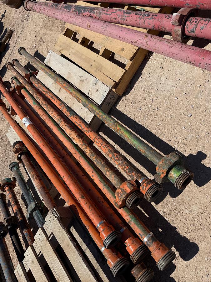 Used (8 x $) 2” x 8’L FIG 1502 15K WP FLOW IRON