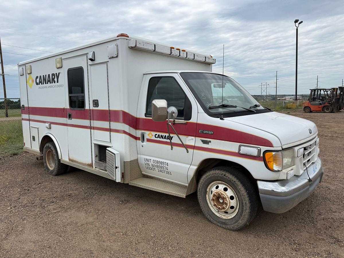 Used 1998 FORD E-SUPER DUTY Ambulance with Torque & Test Pump Equipment