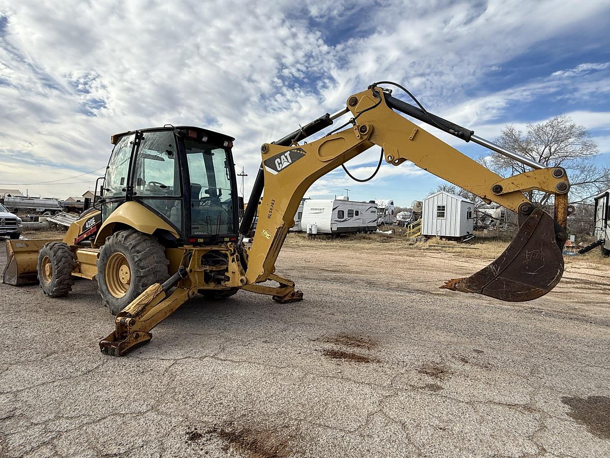 Used 2007 CATERPILLAR 420E BACKHOE LOADER