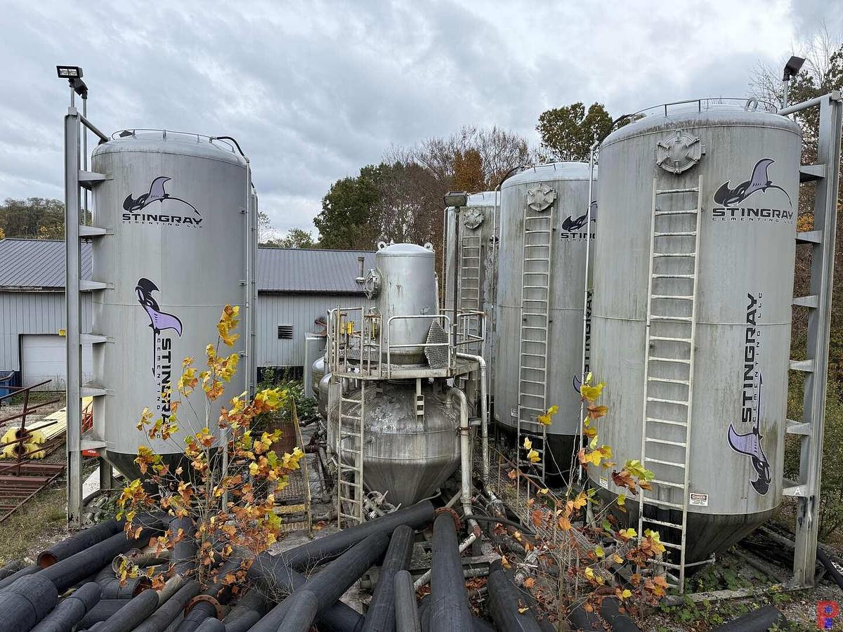 Used 2012 WILCO 5-SILO PORTABLE CEMENT BULK PLANT PACKAGE