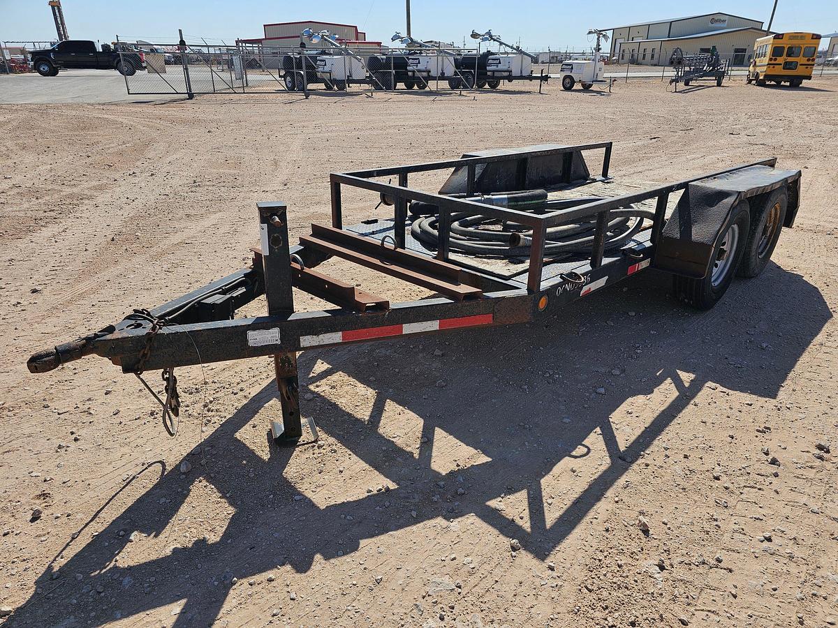Used 12’ x 5’ t/a bumper pull utility trailer