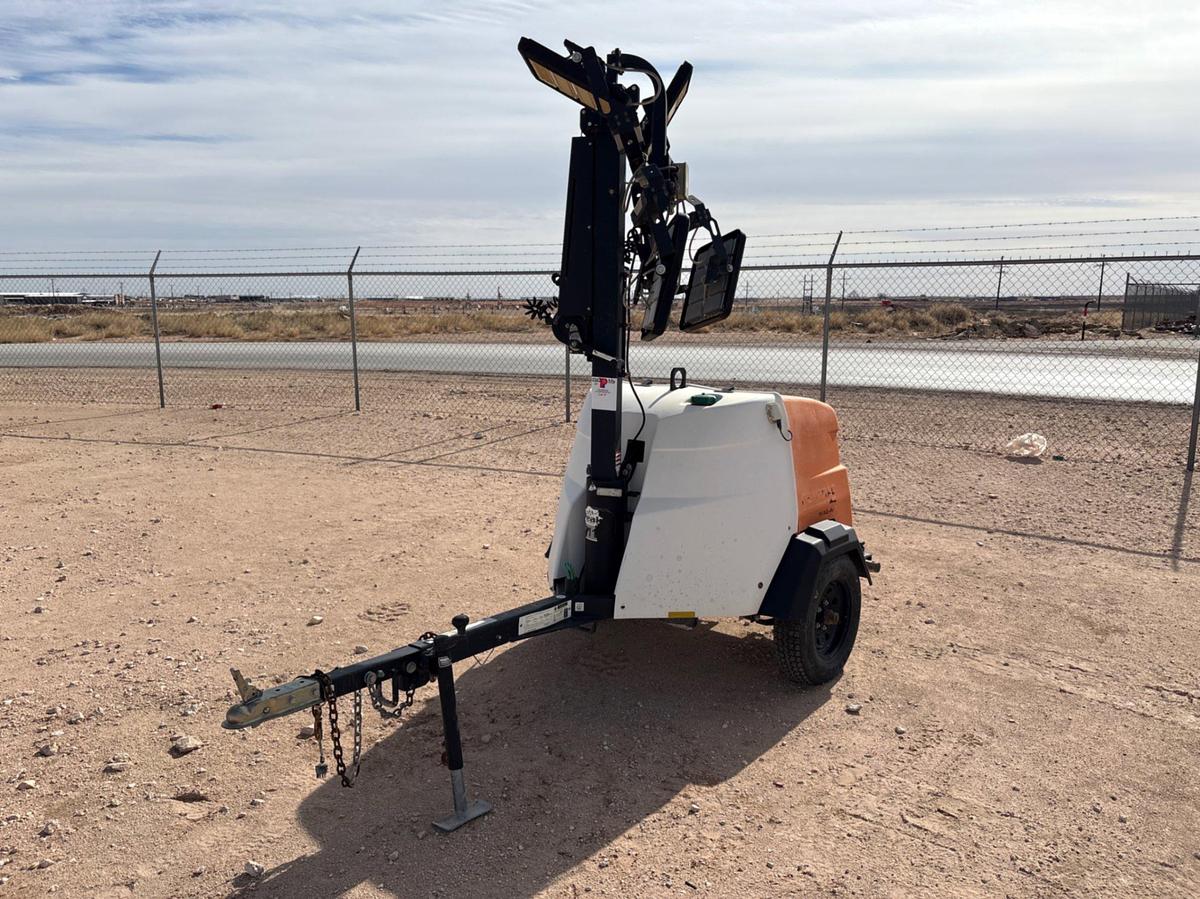 Used 2018 GENERAC MLT6SMD 6KW S/A BUMPER PULL LED LIGHT TOWER