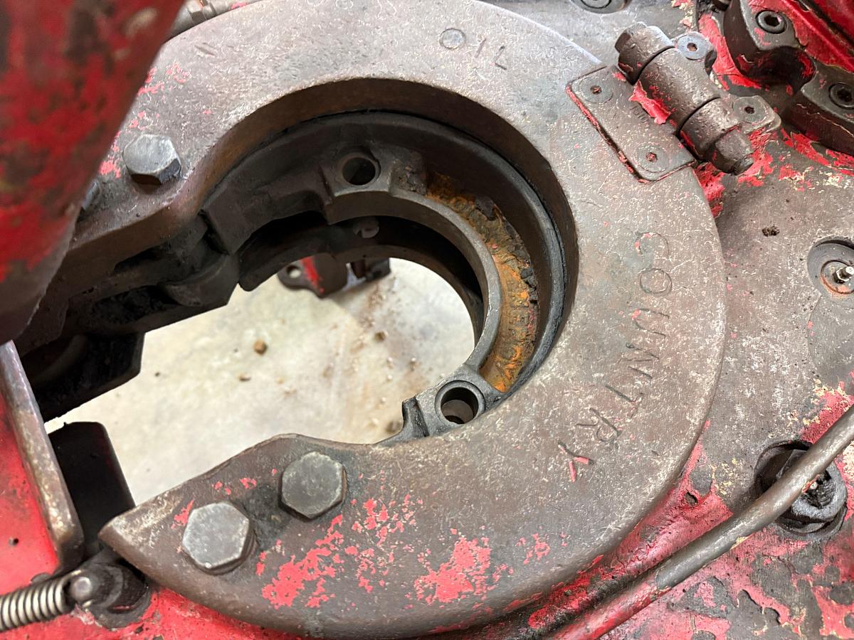 Used OIL COUNTRY 55000 HYDRAULIC TUBING TONG W/  BACK-UP, HANGER,