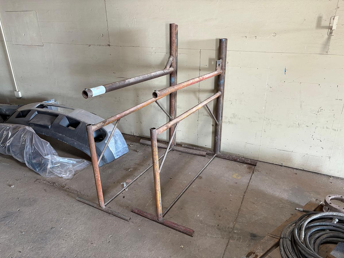 Used (2) 48” x 44” tool racks