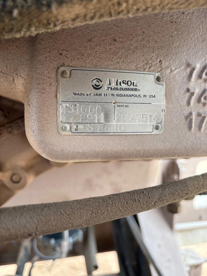 Used 2008 MERTZ SPM 10K PSI T/A ACID PUMPER