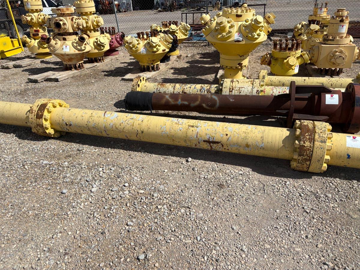 Used (3x$) (3) 7-1/16” x 10’L spacer spools