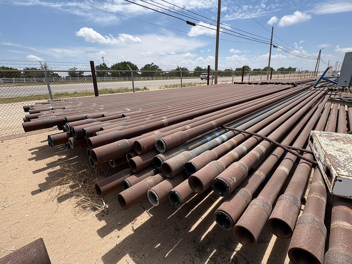 Used (63 JTS) of 4-1/2” X-95 drill pipe
