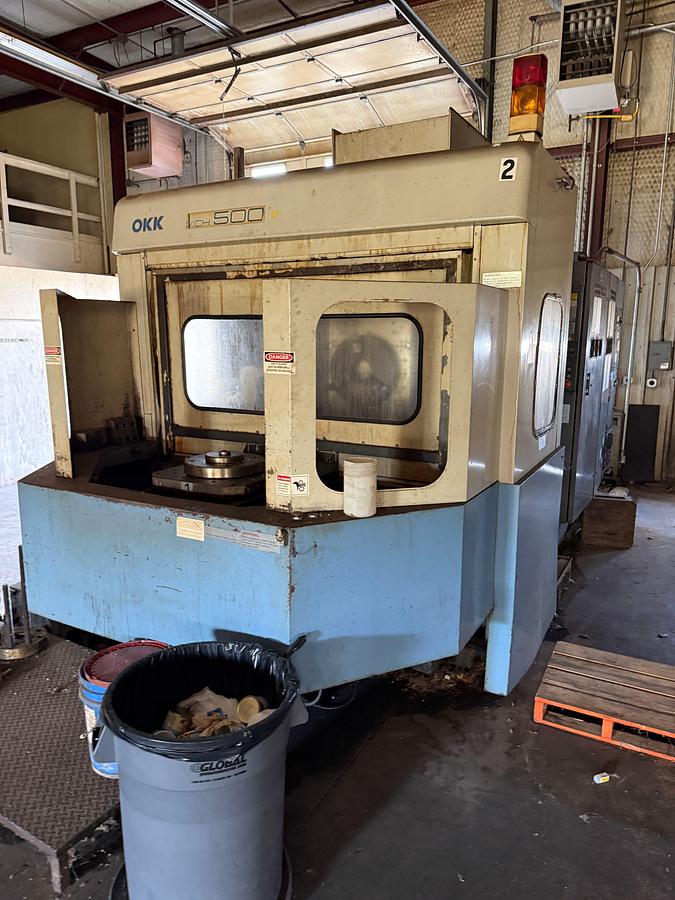 Used OKK KCH-500 HORIZONTAL CNC MACHINING CENTER