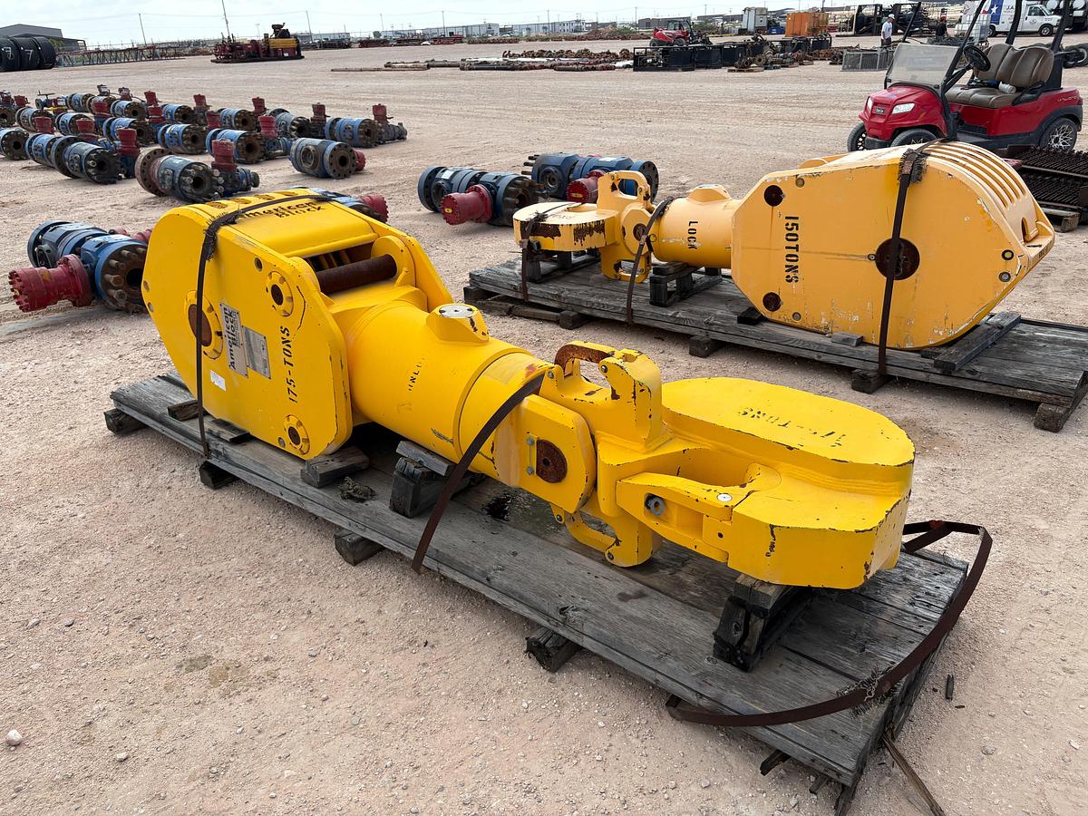 Used UNUSED AMERICAN 1-1/8" WR, 4-SHV, 175-TON BLOCK