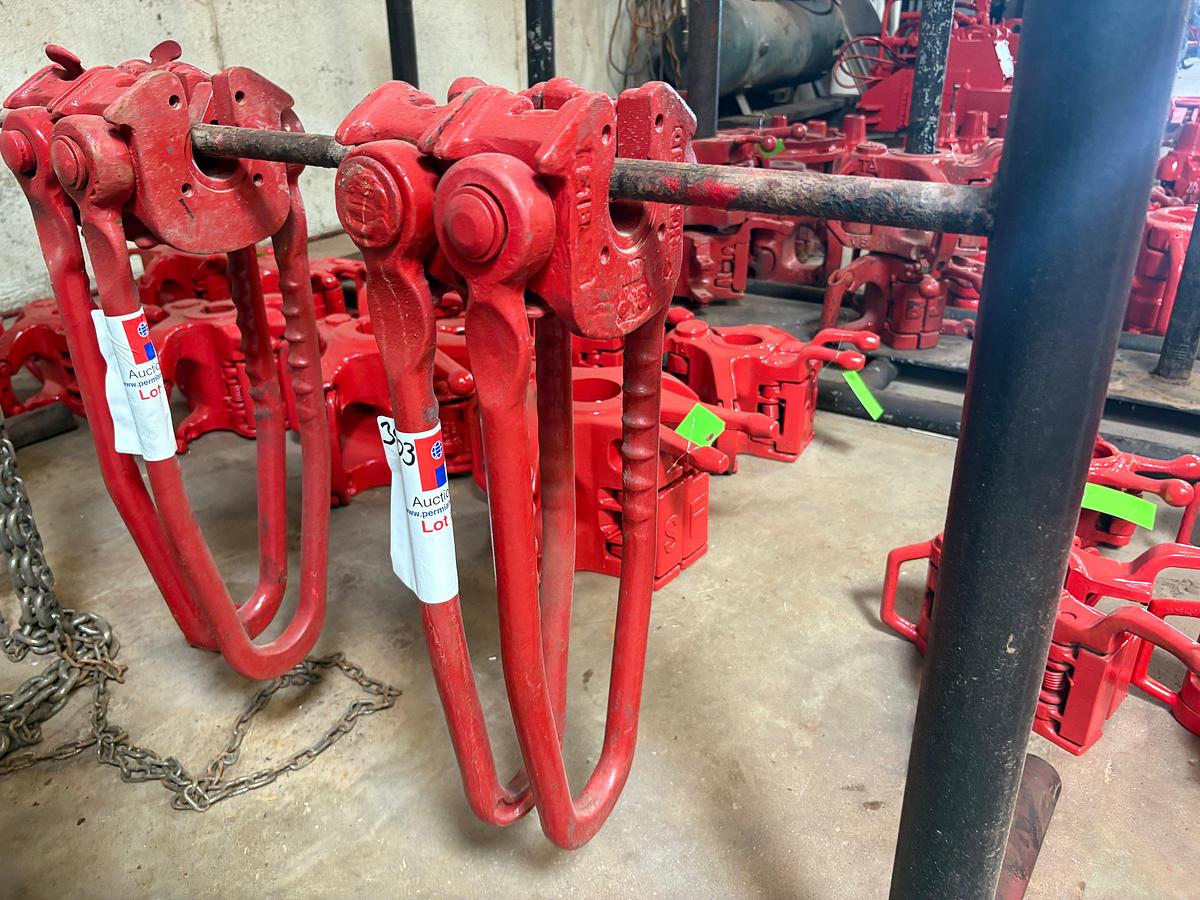 Used (2) OBANNON E1B rod elevators