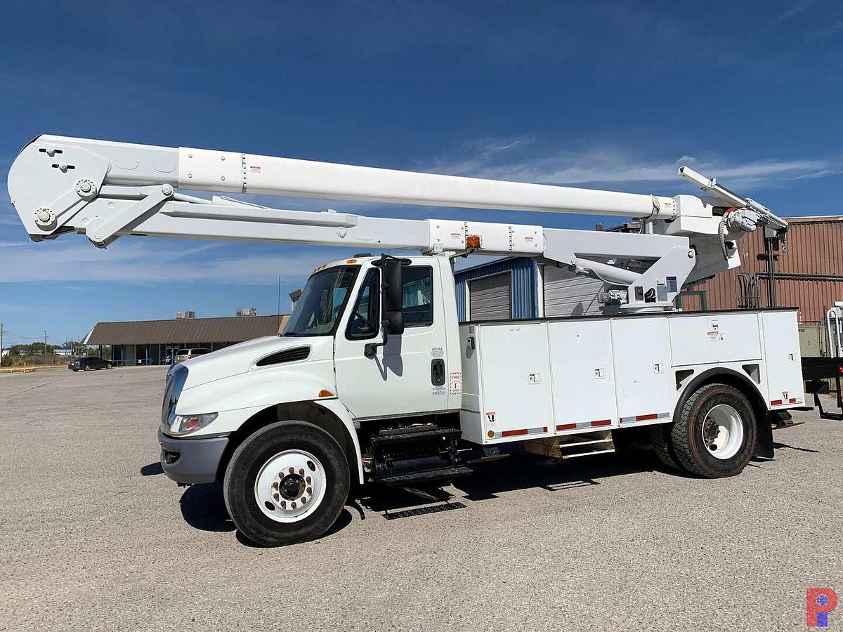 Used 2015 INTERNATIONAL DURASTAR 4300 HI-RANGER 5TC-55 BUCKET TRUCK