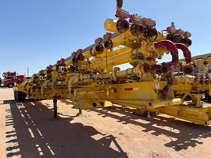 Used 50’ 12-ARM T/A FRAC MANIFOLD TRAILER