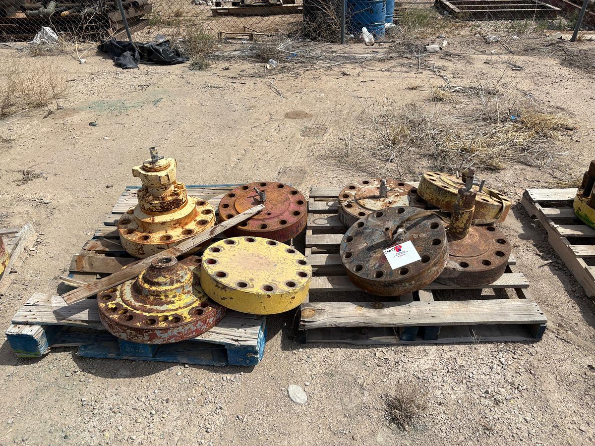 Used (8 pallets) w/ assorted flanges, 2-1/16” 10k gate valves, & (1) generac gp5500 generator