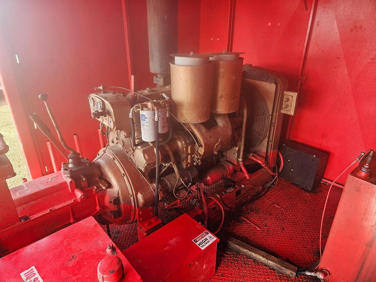 Used National JWS 165 Triplex Well Service Pump