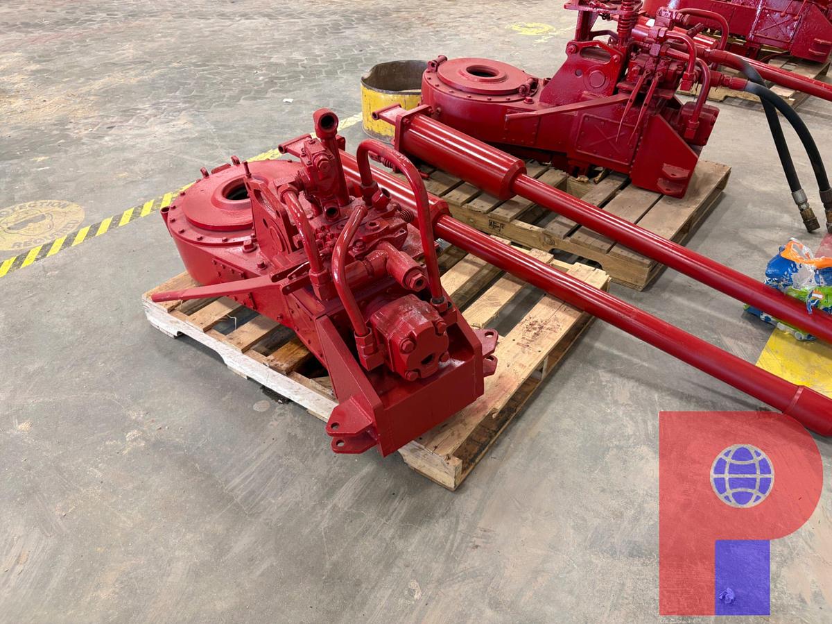 Used MODEL 58-93R HYDRAULIC TUBING TONG W/ 6’ HYD. LIFT CYLINDER