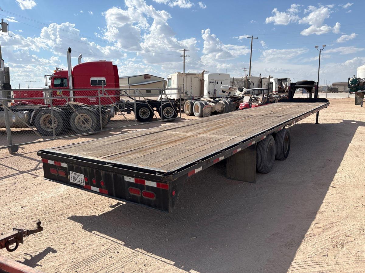 Used 40’ x 8’ t/a gooseneck trailer